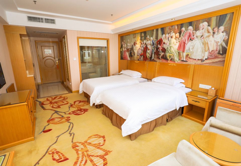 豪华双床房【静谧空间+美景美霞+舒适零压床垫】