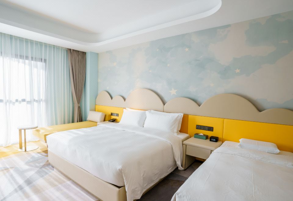 豪华园林阳台套房