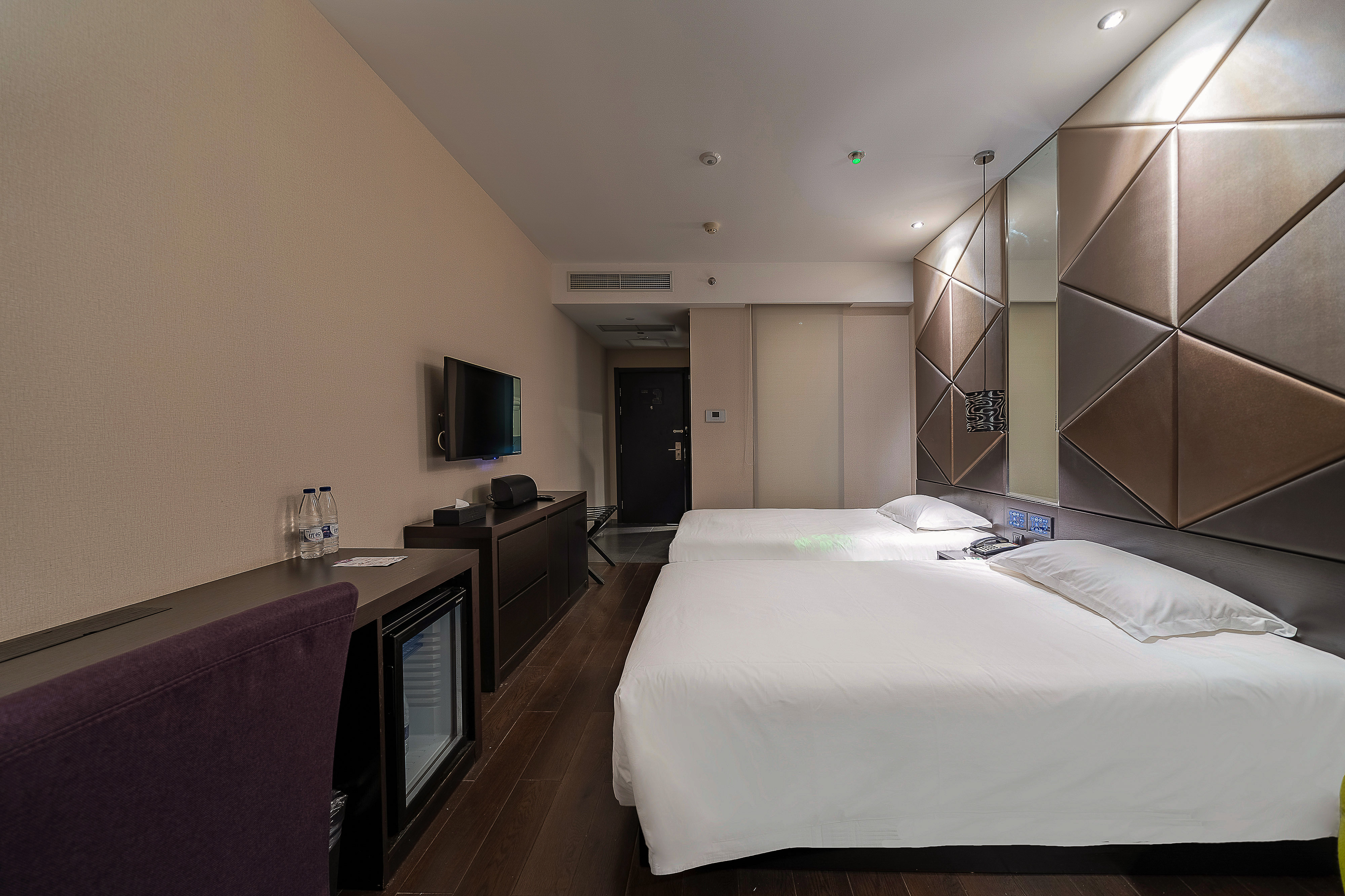 高级双床房（智能投屏+小冰箱）