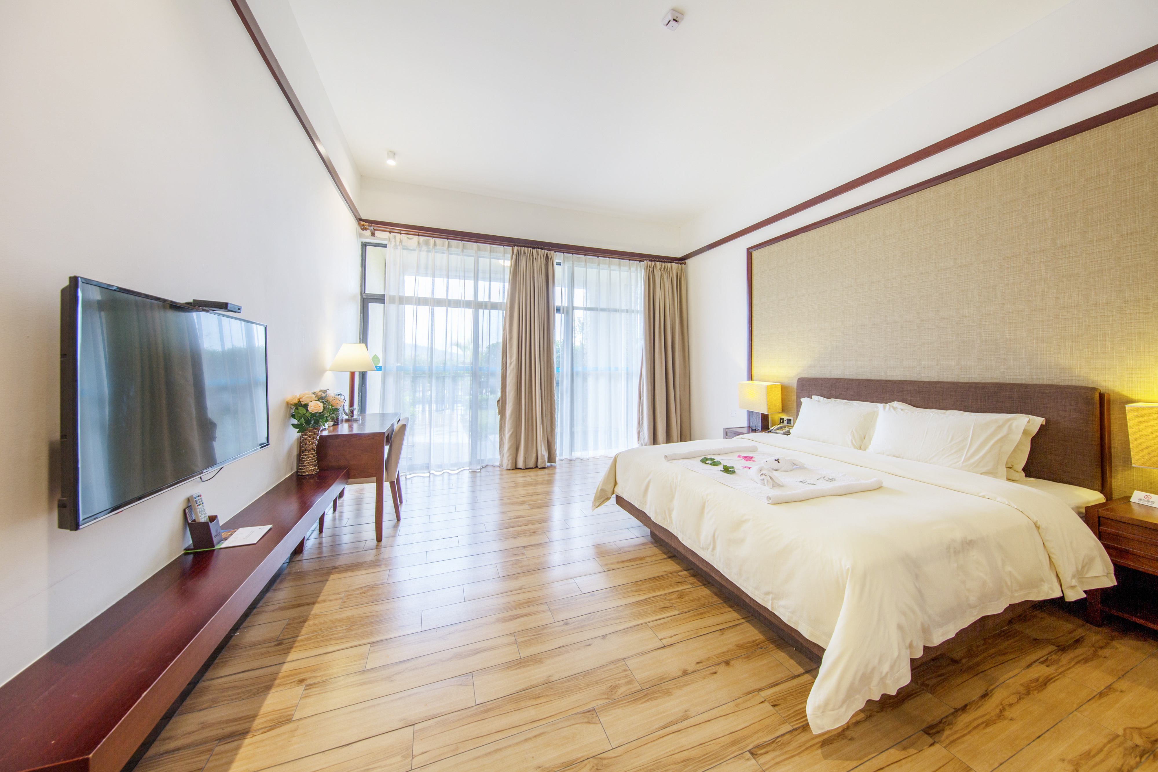 Baodun Lake Hushan Hot Spring ResortVenice Villa - 2-Room, Lake-View (1 living room)