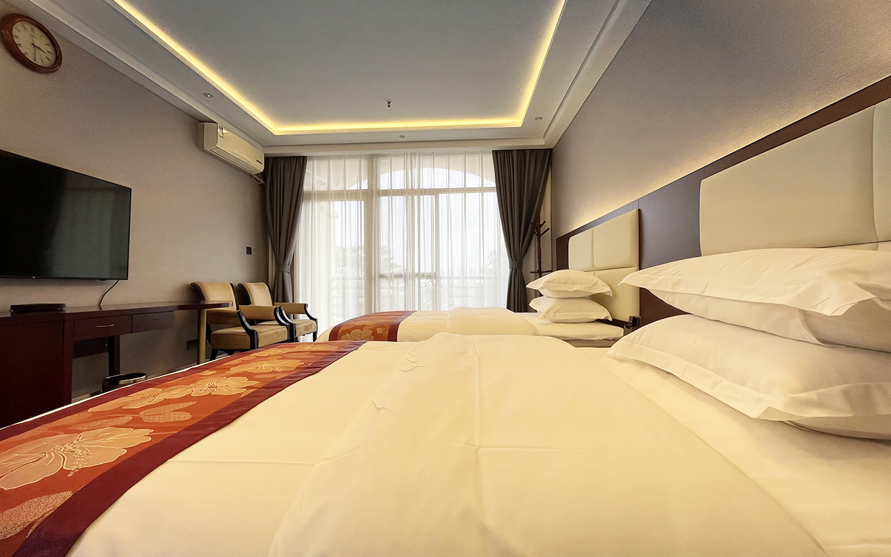 Guangzhou Furong ResortDeluxe double bed room