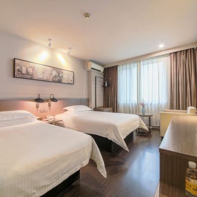 標準大小雙床房 錦江之星品尚飯店（武漢新華路協和醫院店）優惠