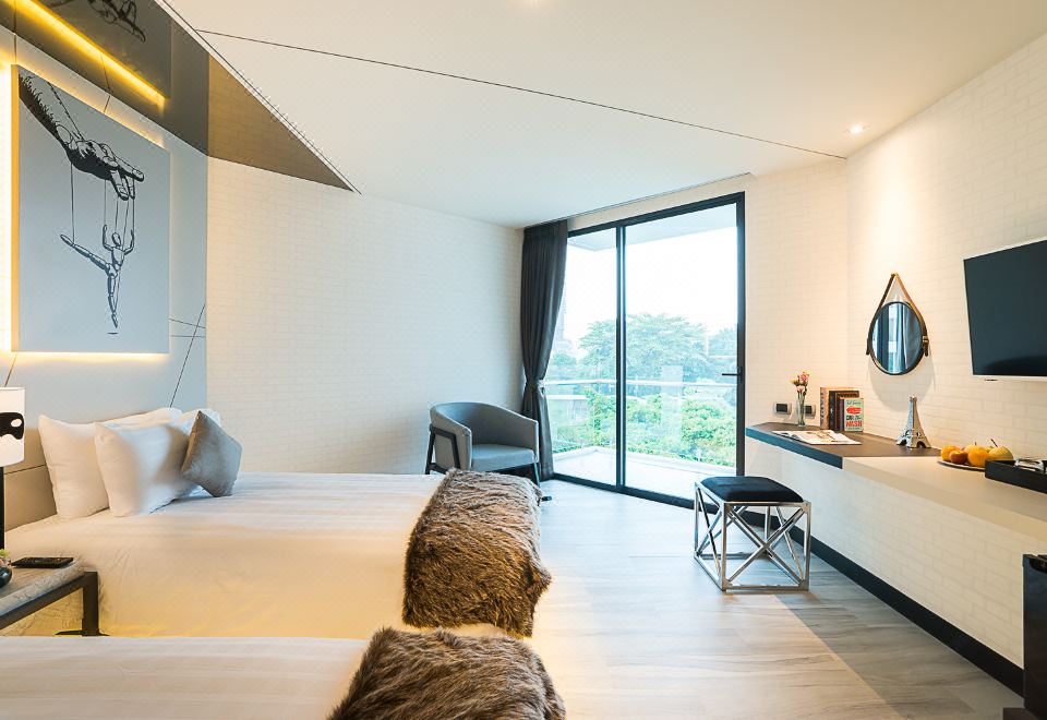 Mera Mare PattayaDeluxe Twin Room With Sea View