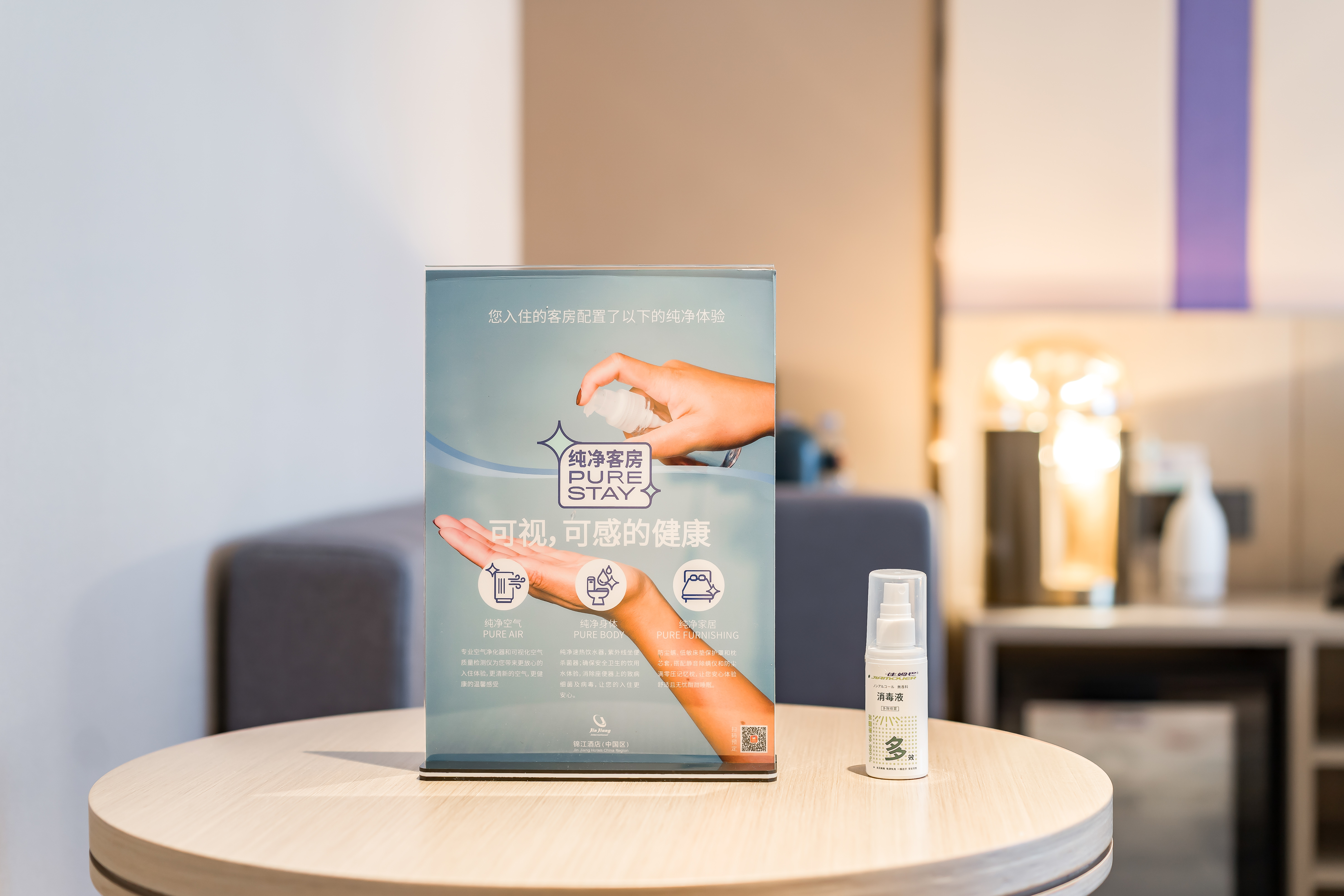 纯净自然大床房（空气净化器）