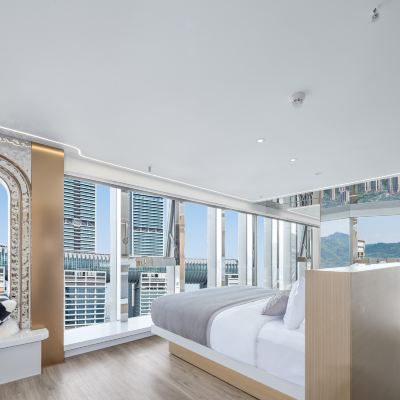 水晶橫廊270度江景套房 重慶Indition英迪遜高空酒店優惠