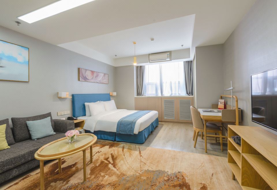 Sunshine City Tsuen Wan Hotel (Xi'an Hi-tech Dadu Dian Shop)Superior Double Bed Room (Cooking Allowed + With Tub)