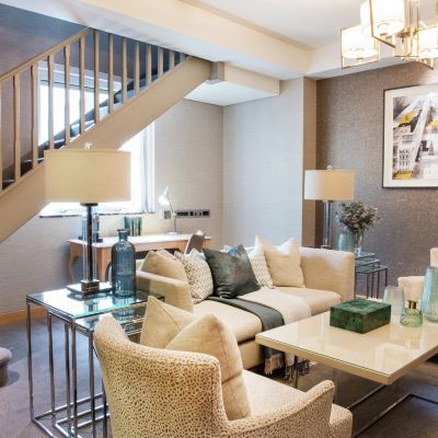 One Bedroom Deluxe Duplex Suite with Lounge Access Conrad London St. James Promo Code