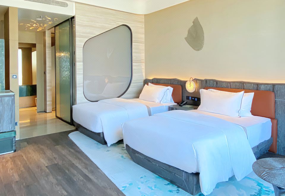 行政城景双床房