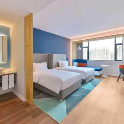 河景雙床 西寧高鐵站智選假日飯店優惠