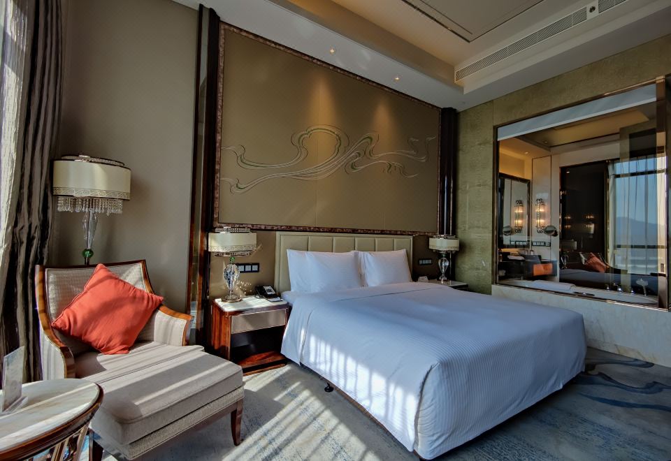 豪华大床房（悦享城景+妙梦深睡床垫）