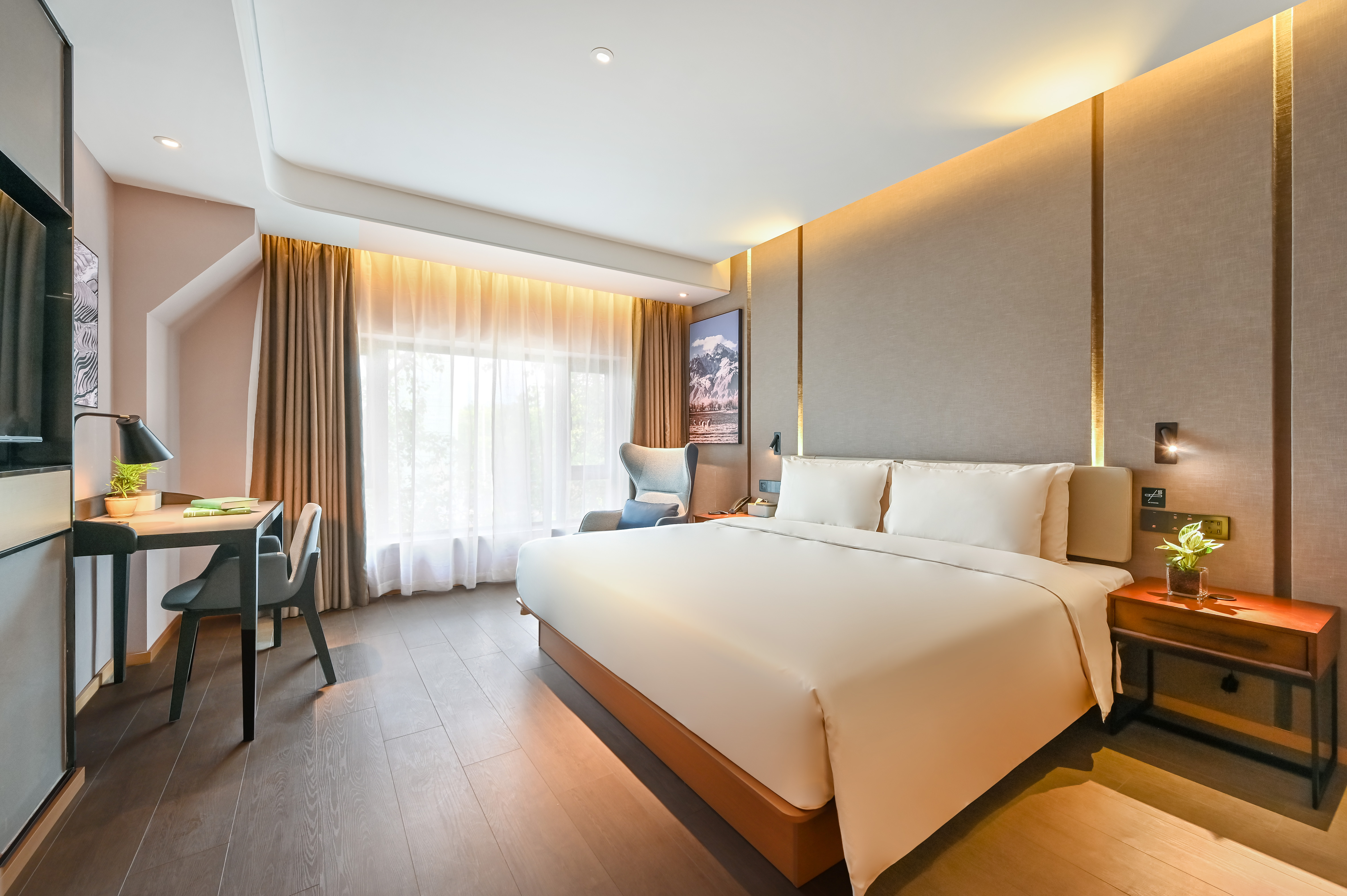 高级大床房（普兰特床垫+裸棉床品+亚朵记忆枕+手机投屏）