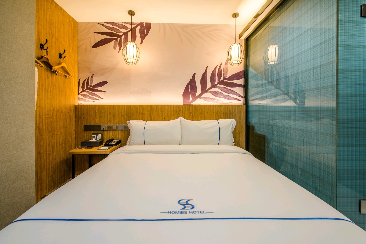 溫馨舒適大床房『靜謐睡眠+遮光窗簾』