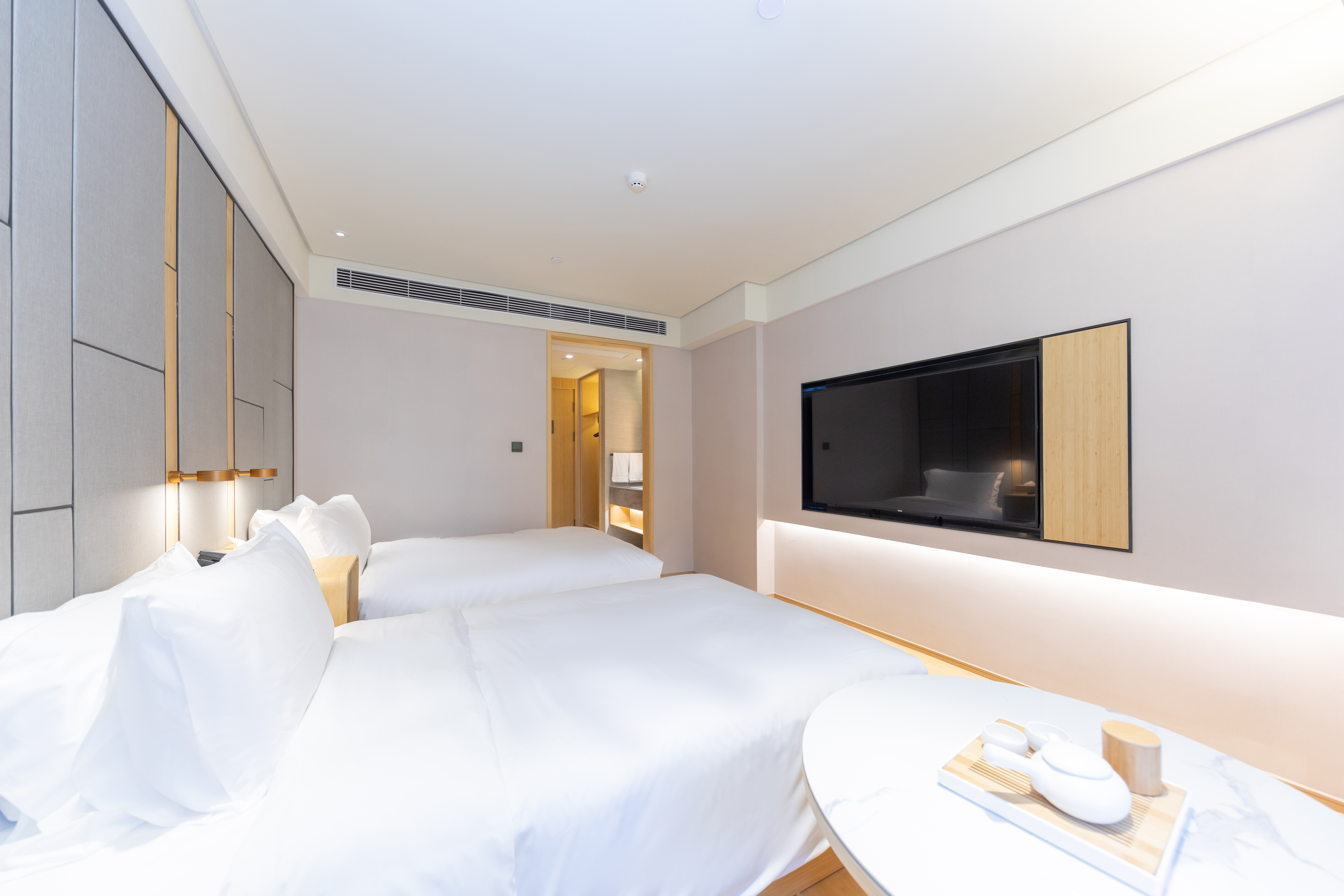 双床房（梦百合床垫+65寸电视可投屏）