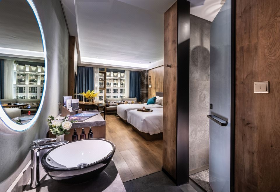 歐式浪漫雙床房