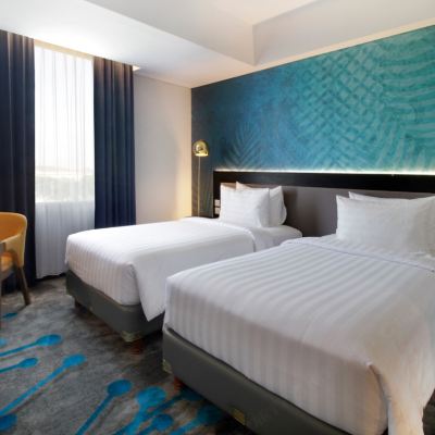 Deluxe Twin Room Non smoking Swiss-Belinn Airport Surabaya Promo Code