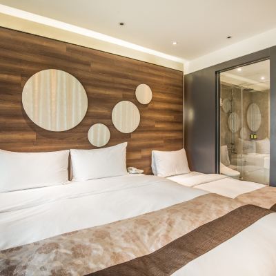 101景觀雙人房－帶加床 台北洛碁大飯店-松山館優惠