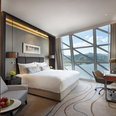 豪華湖景大床房 北京日出東方凱賓斯基酒店優惠