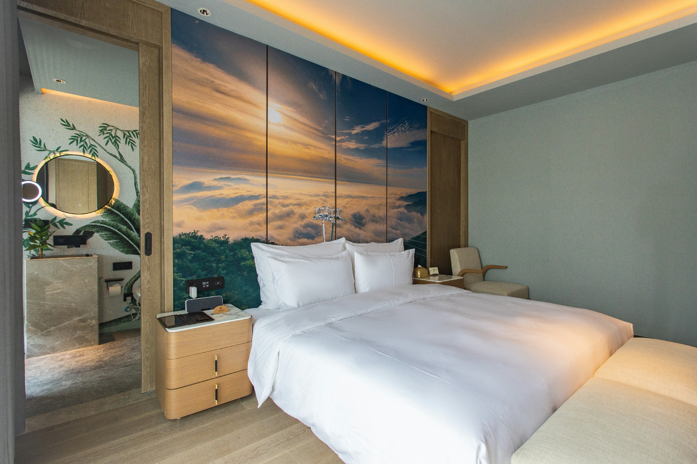 大乐山水·全景亲子房【帐篷童床+尊享空间+亲子度假】