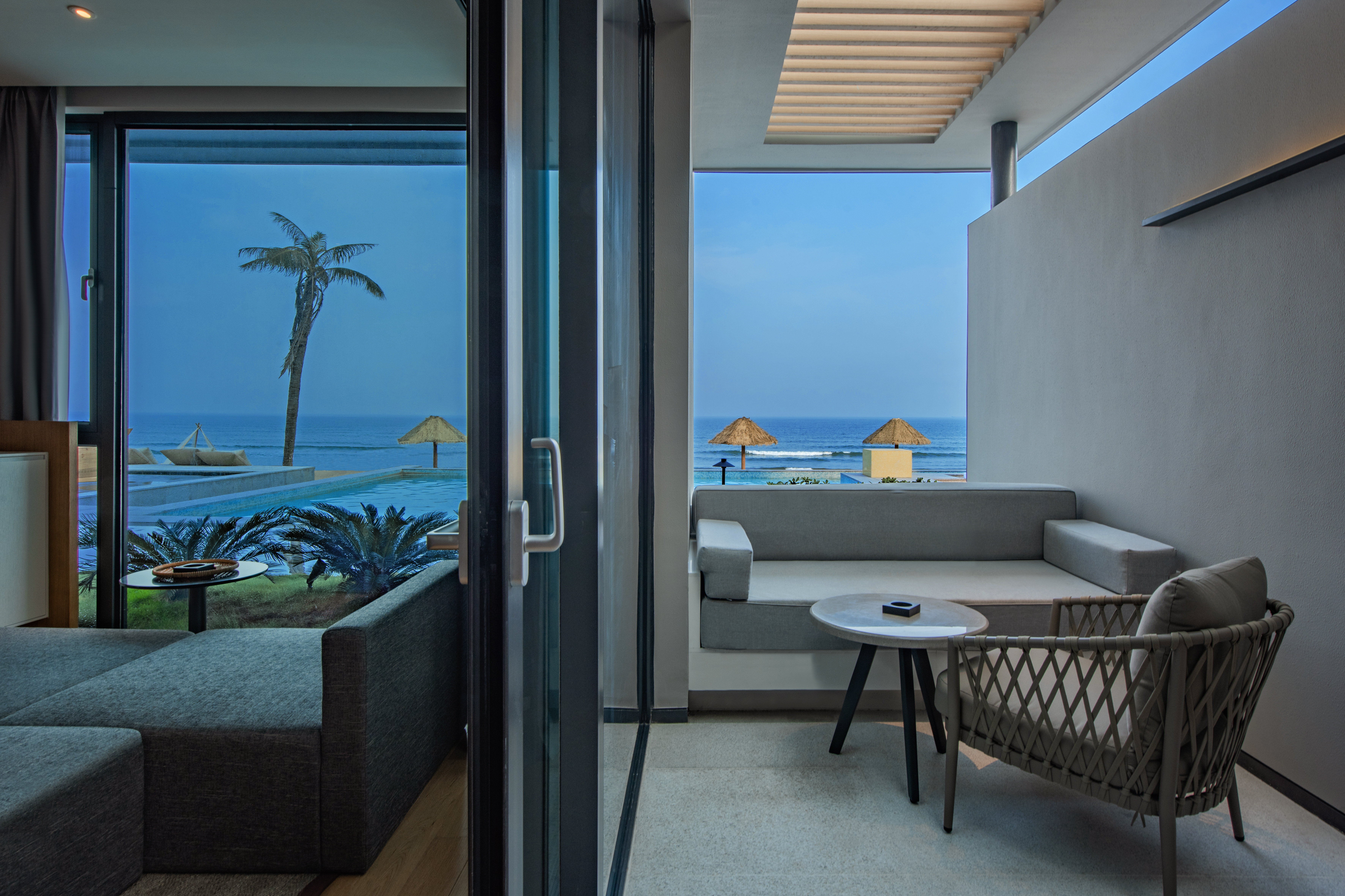 庭院海景复式套房（金可儿床垫+汉斯格雅衞浴）