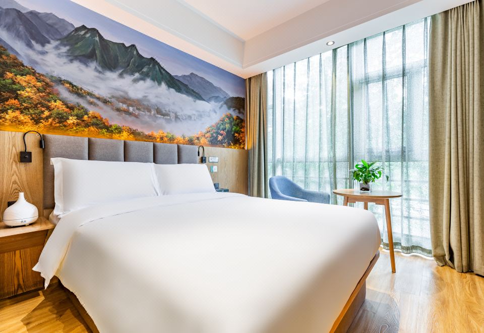 明星高级大床房【零压枕头+深睡床垫】