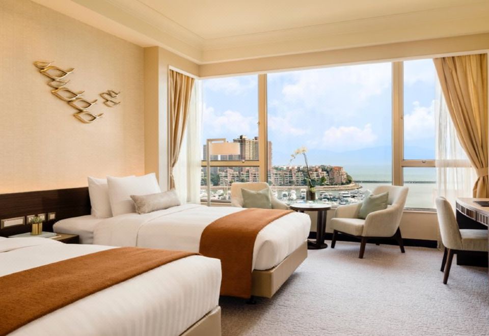 Hong Kong Gold Coast HotelDeluxe Seaview Twin Room