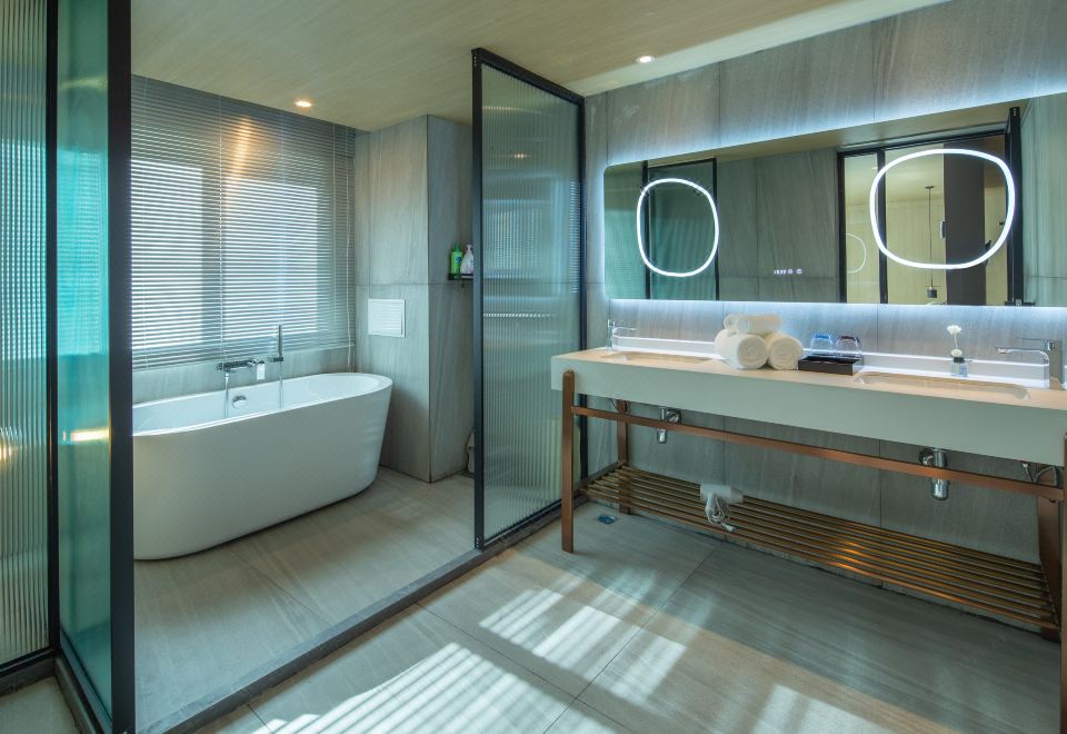 Pingcuo kangsang Everest base camp oxygen rich HotelSuite - 1-Room (1 living room, bathtub)