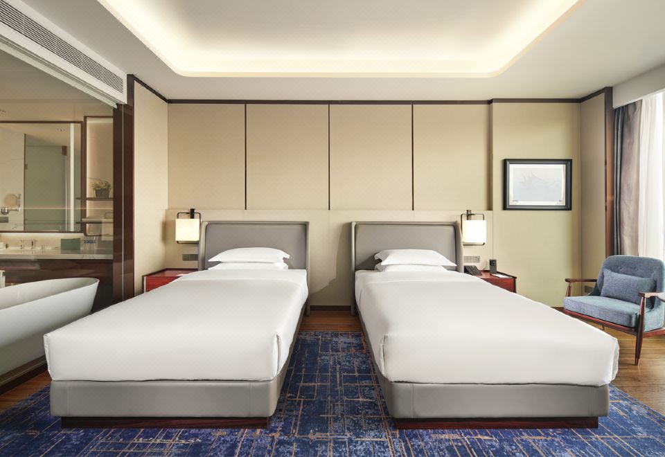 行政海景双床房（180°海景+高楼层视野）