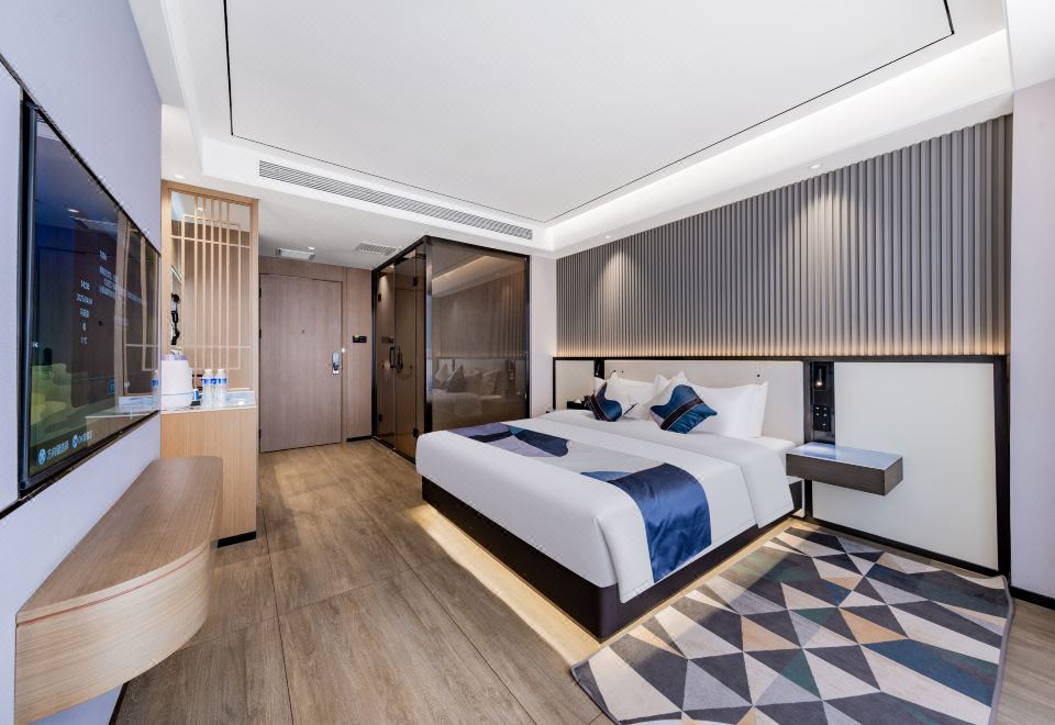 Xizi Light Luxury Hotel (Urad Qianqi Government Store)Guestroom (Double Bed)