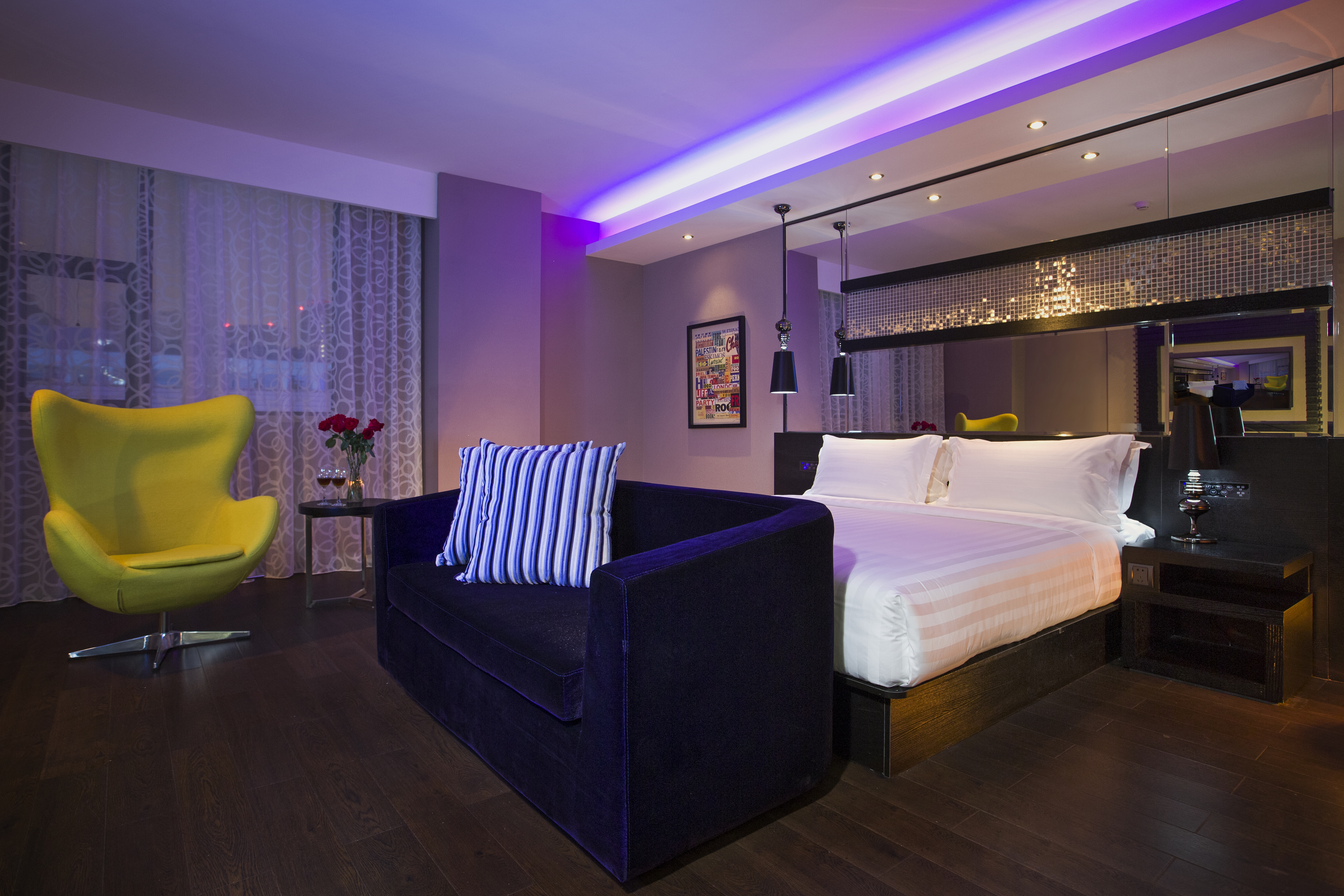 Crystal Orange Beijing JiuXianQiao精选大床房（小冰箱＋深度睡眠枕）