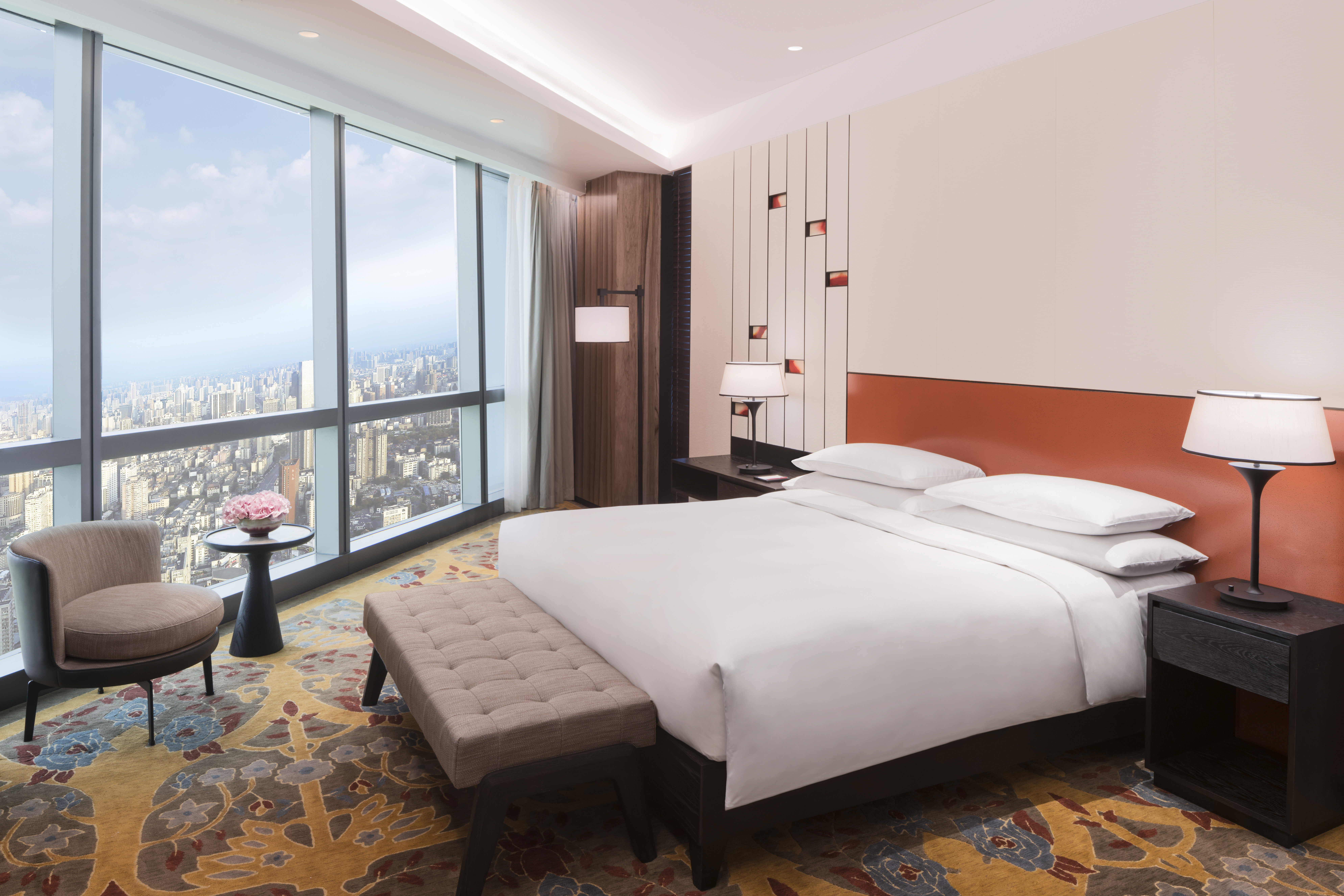 Grand Hyatt Changsha豪华家庭套房（带梳化床）