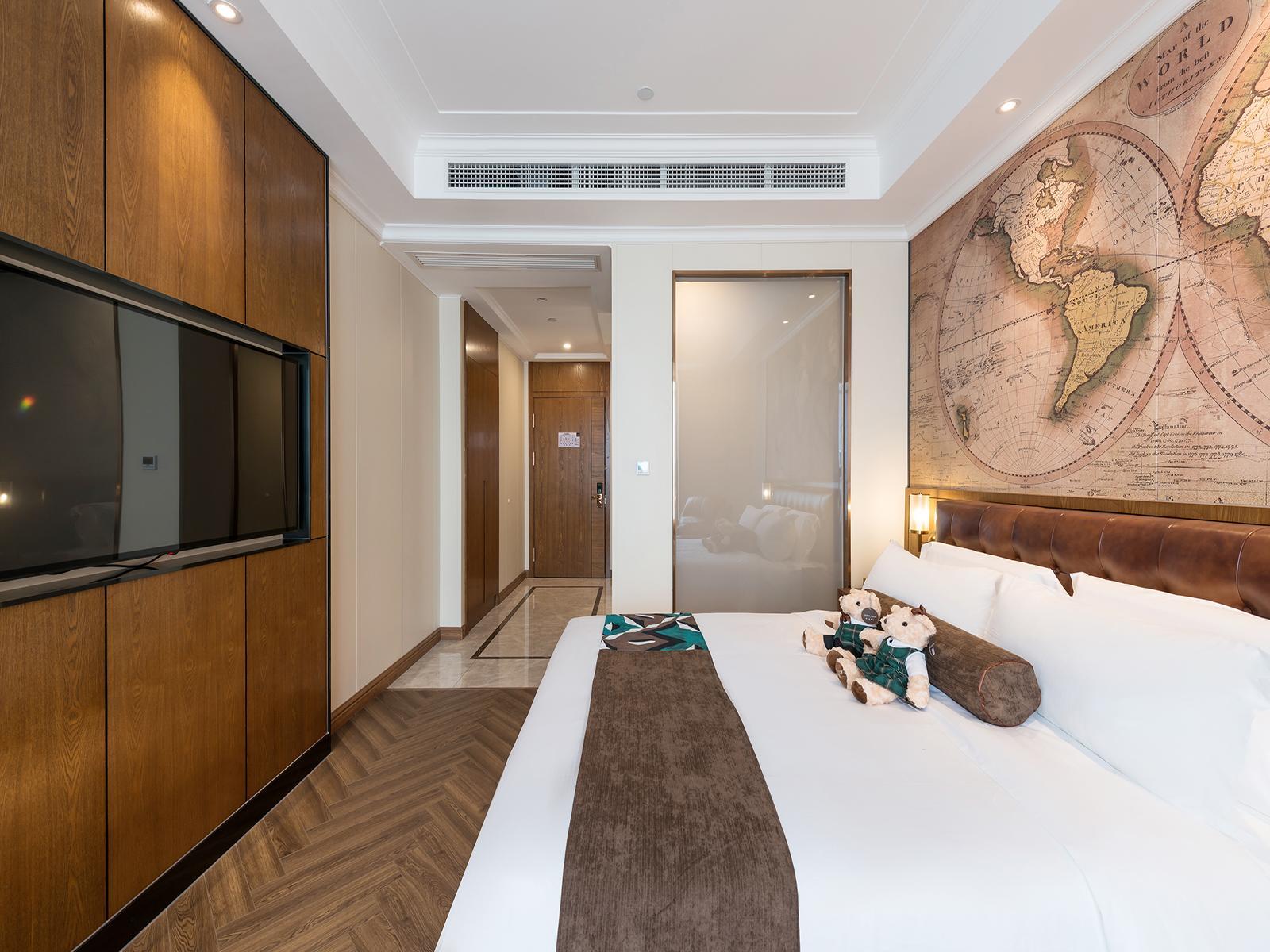 啡凡喆熊大床房（可投屏电视）