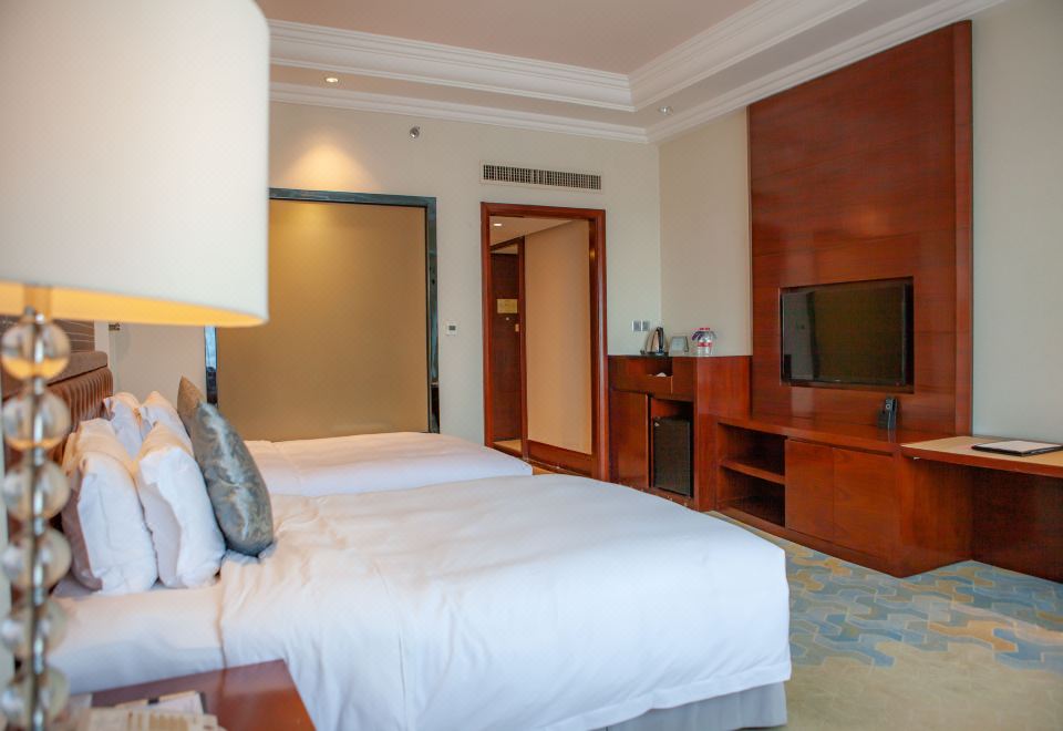 豪华城景双床房