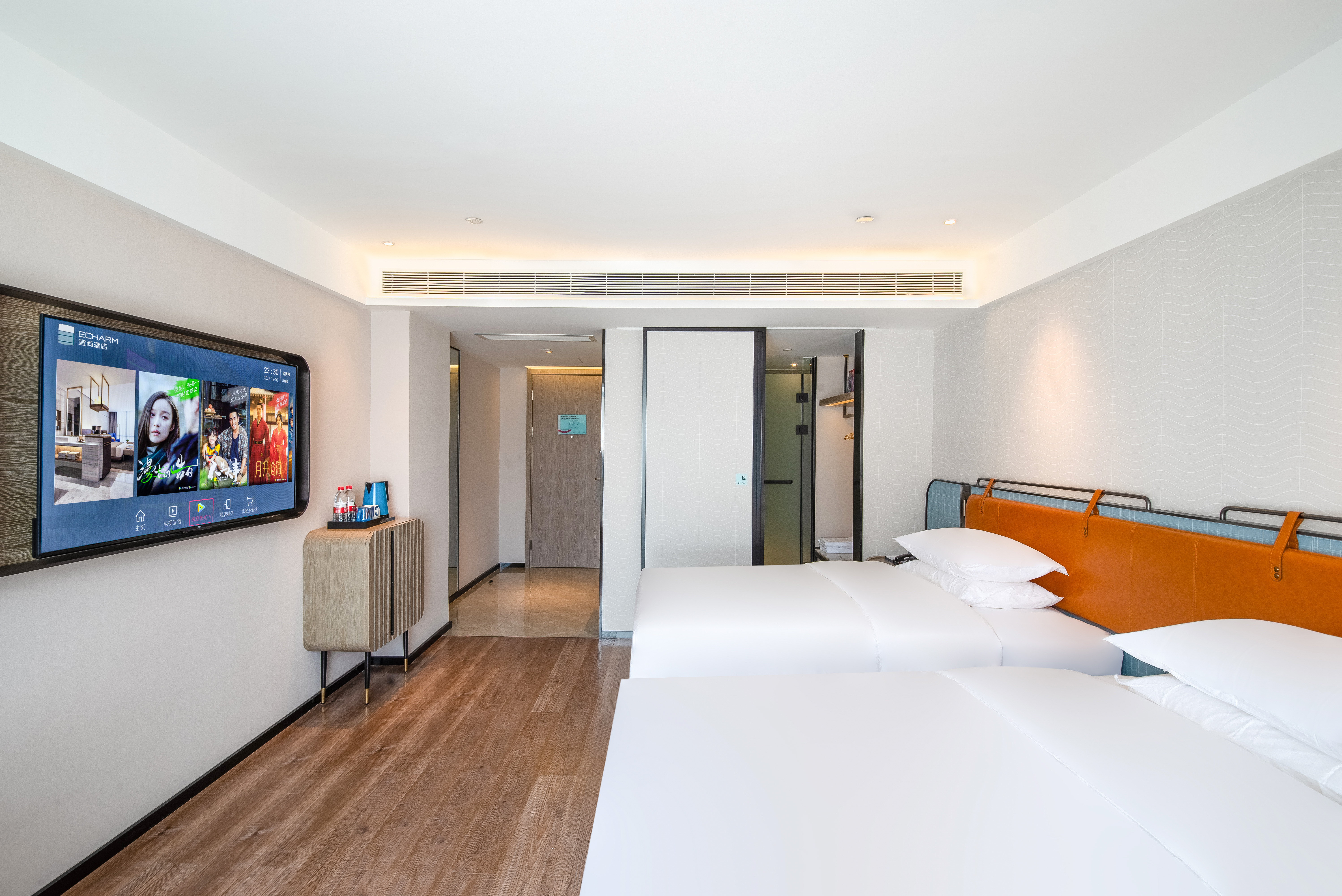 高级双床房（北欧轻奢风+超大落地窗+舒适床品+乾湿三分离）