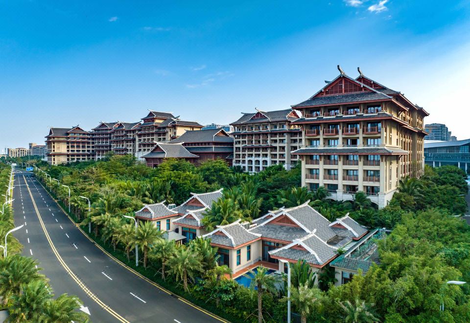 豪華花園雙床房丨蒼翠錯落·亭廊掩映