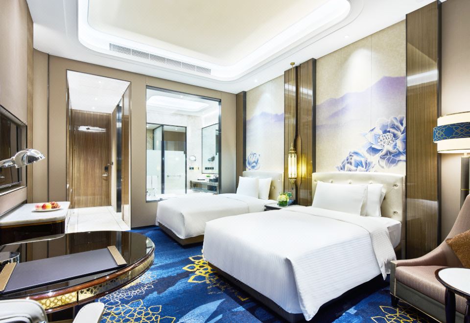 高级豪华双床房（尊享空间+深睡床垫+高层通透采光 ）