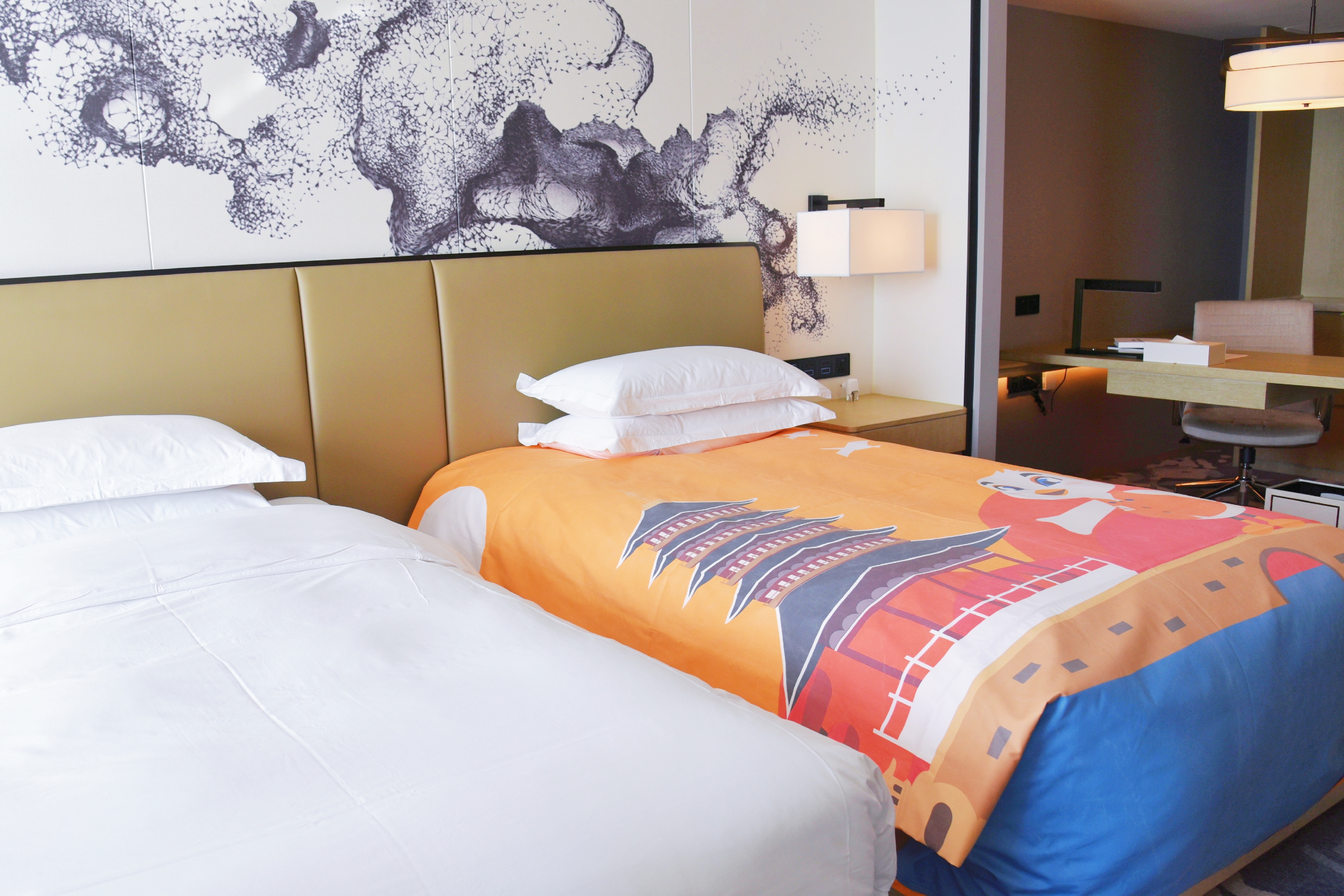 安安亲子双床房