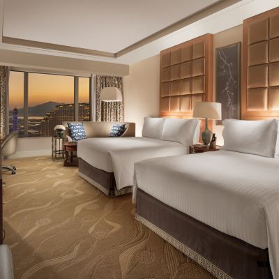 巴黎鐵塔景觀豪華雙床客房 澳門康萊德酒店優惠