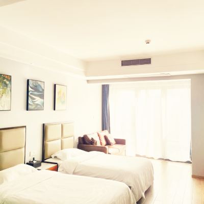 豪雅高空雙床房 覓見時光精品酒店（重慶汽博中心金渝地鐵站店）優惠