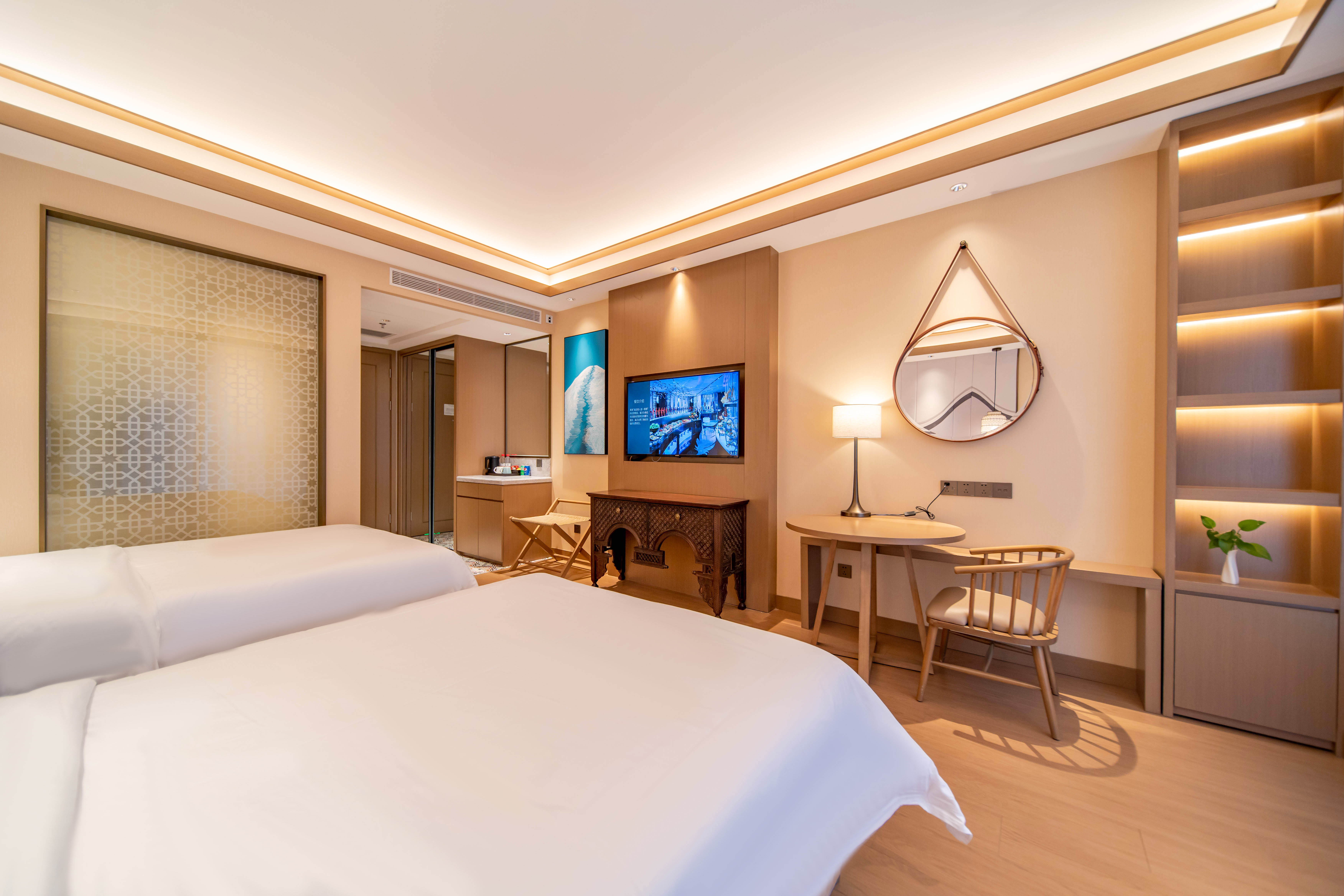 高级双床房（加湿器+金可儿舒睡床品+小冰箱）