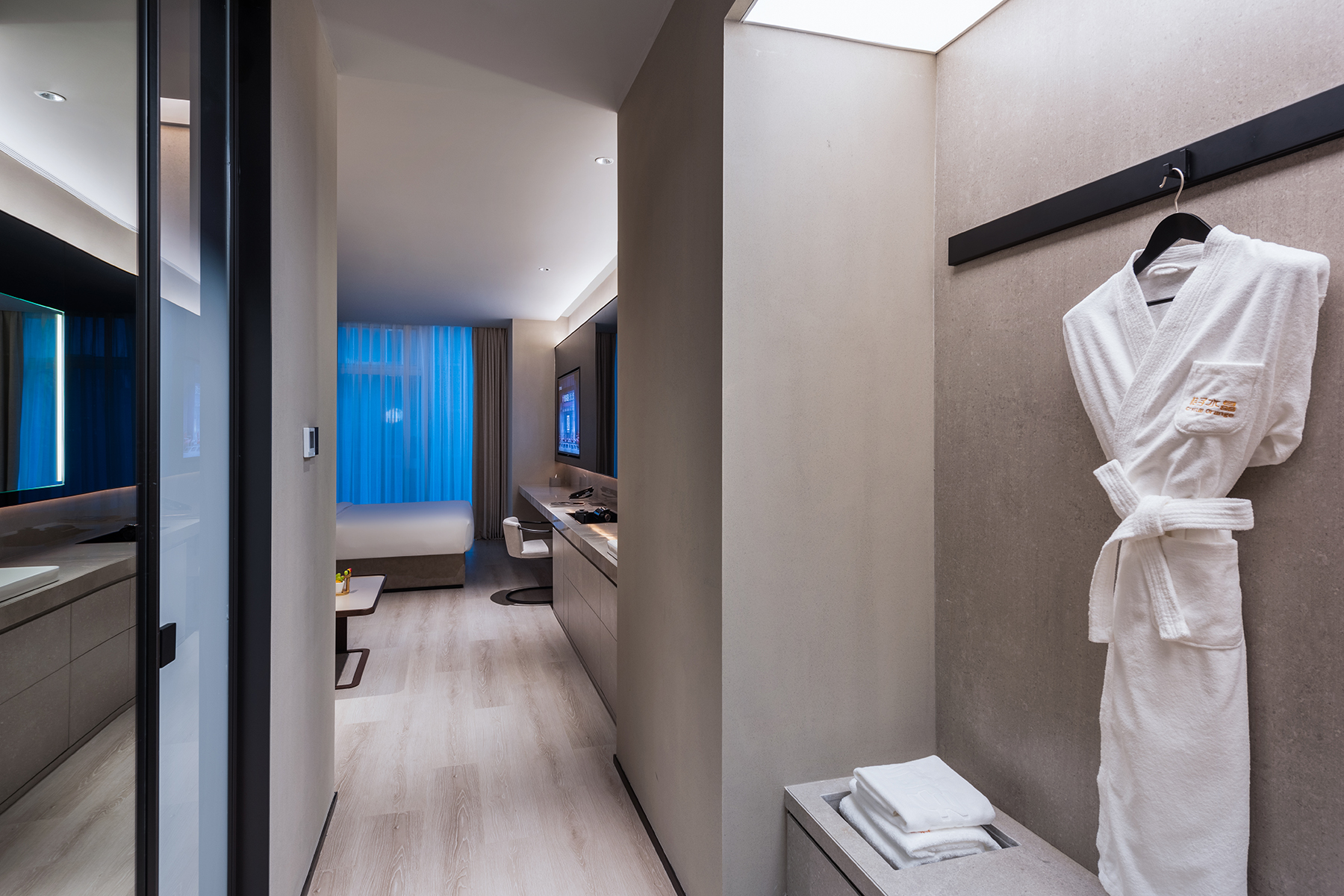 Crystal Orange Beijing JiuXianQiao行政大床房（小冰箱＋深度睡眠枕）