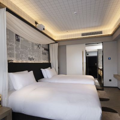 觀影踏燕雙床房 廣州塔騎士物語飯店優惠