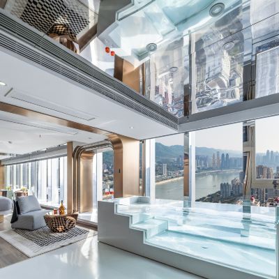 270度豪華江景水晶湯池套房 重慶Indition英迪遜高空酒店優惠