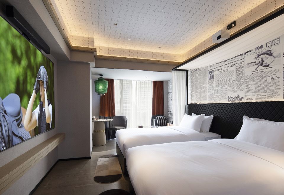 ARTHUR HOTEL CANTON TOWER GUANGZHOUArthur Deluxe Room With Twinbeds