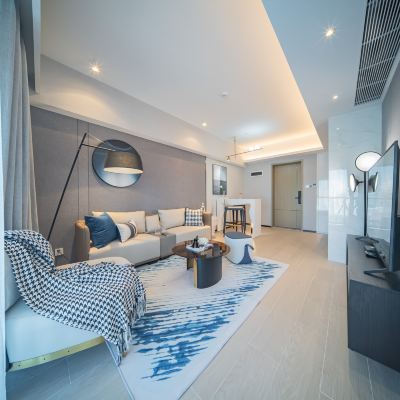 豪華行政一房一廳（記憶深睡枕&洗衣機&冰箱&陽台） 鉑瑞斯行政公寓（深圳海岸城南油服裝城店）優惠