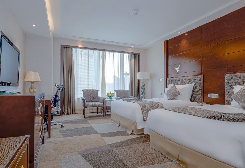 豪華廣場雙床客房