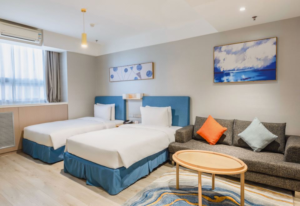 Sunshine City Tsuen Wan Hotel (Xi'an Hi-tech Dadu Dian Shop)Superior Twin Room (Cooking Allowed + With Tub)