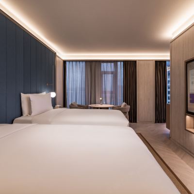 行政雙床房 桔子水晶上海長風商務區飯店優惠