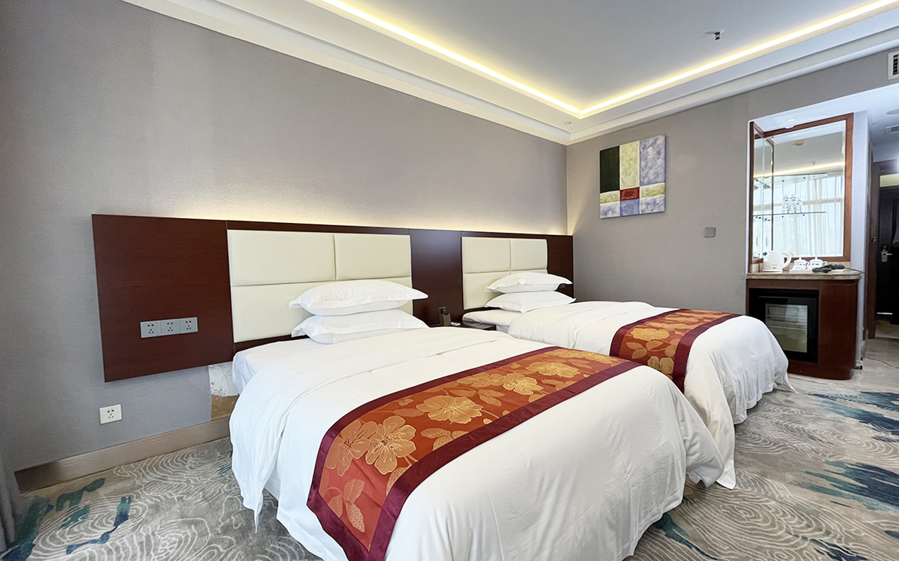Guangzhou Furong ResortDeluxe double bed room