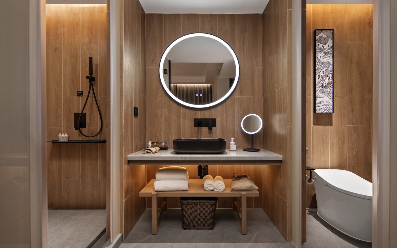 水乡月色·河景大床房（江南美景+沙发飘窗）