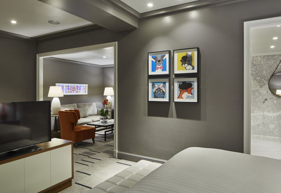 阳台套房（带泰晤士景观）